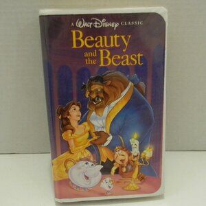 Walt Disney Classic Beauty and the Beast VHS Black Diamond edition  #1325